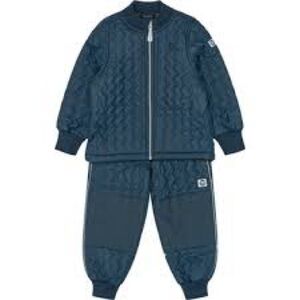 Kids Navy Thermo Coat/Pants set Size 110